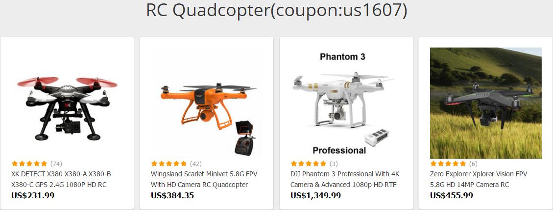 rc quadcopters - RC Quadcopters and parts Clearance In US UP TO 20% OFF - US Direct