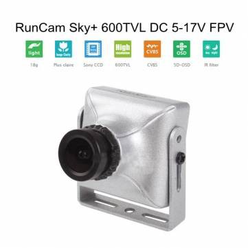 RunCam SkyPlus/PZ0420M 600TVL Mini FPV Camera For QAV250