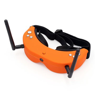 Skyzone SKY01S 5.8G 48CH FPV Goggles Auto Search Video Headset