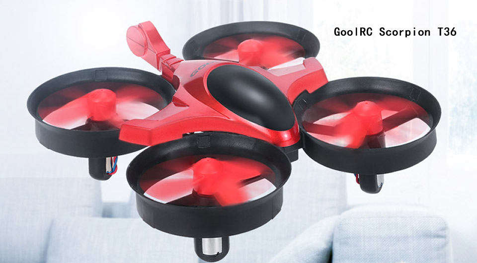 GoolRC-Scorpion-T36-Mini-Drone-Red