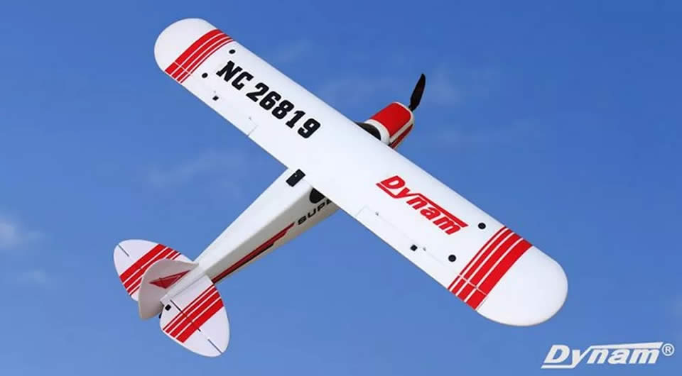dynam-super-cub-pa-18-rc-airplane