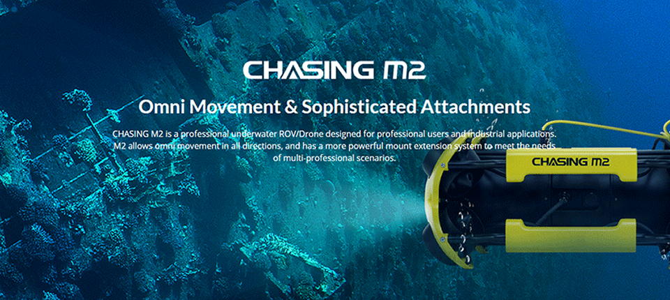 CHASING-M2-P100-ROV-100m-Underwater-Drone