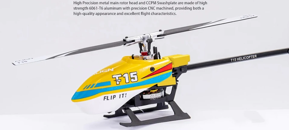 Align T REX T15 6CH 3D Flying - Align T-REX T15 6CH 3D Flying RC Helicopter