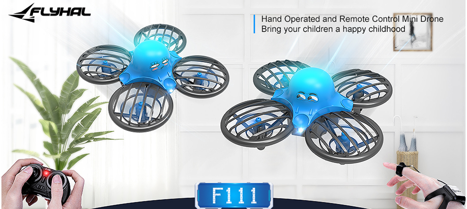 25 - FLYHAL F111 Mini Drone for Kids - The Perfect Gift for the Future Pilots