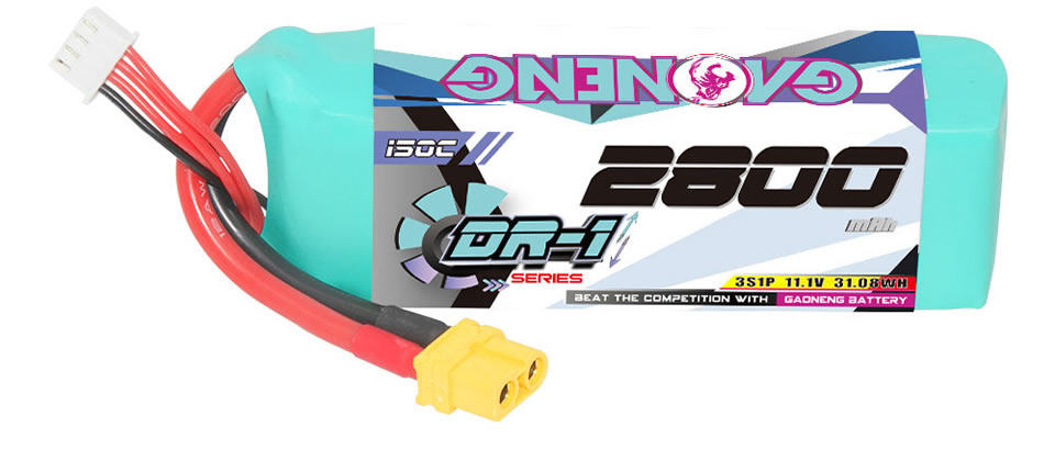 Gaoneng 11.1V 2800mAh 150C 3S LiPo Battery Sale,Specs,Price - RCDroneSky