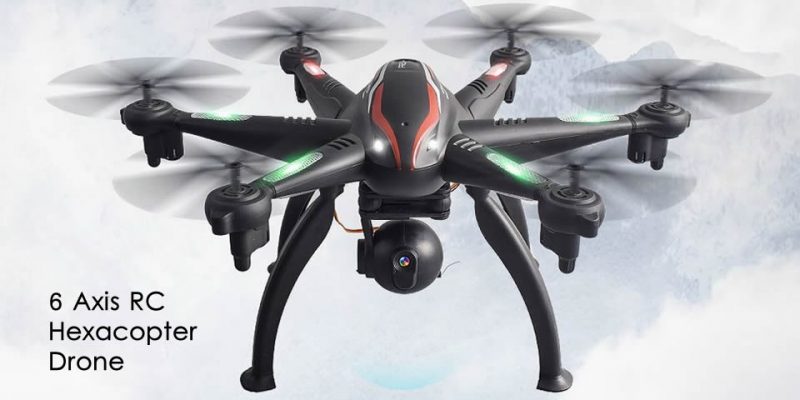 15 Minutes Long Flight GPS 6 Axis RC Hexacopter Drone