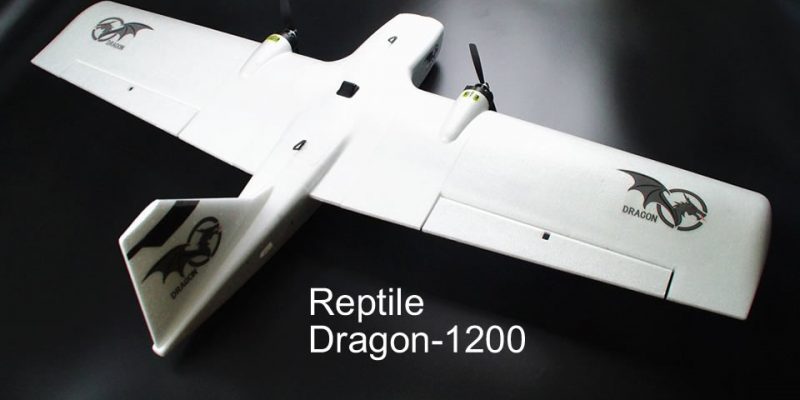 Reptile Dragon-1200 FPV Flying Wing RC Airplane