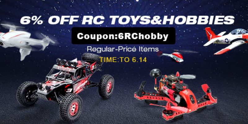 6% OFF RC Toys & Hobbies At Banggood.com