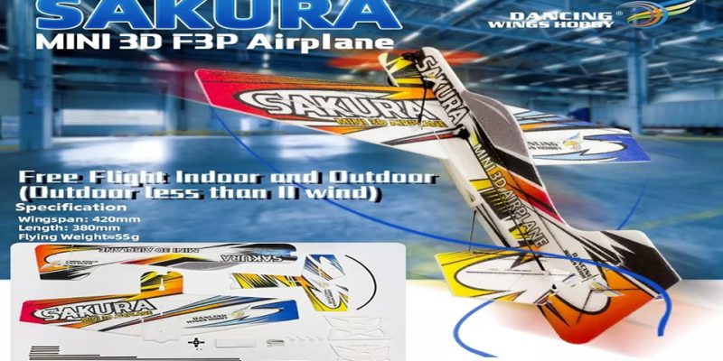 SAKURA E2101 MINI 3D RC Airplane