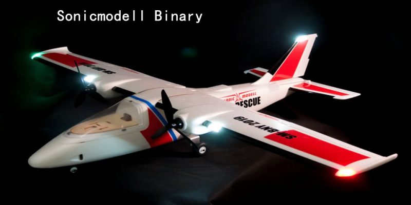 Sonicmodell Binary 1200mm Wingspan RC Airplane